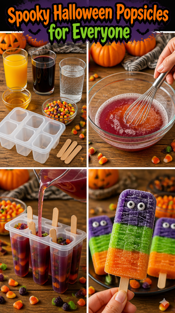 Halloween Popsicles