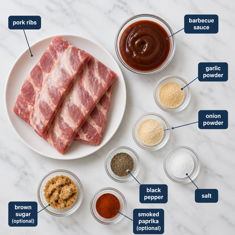 Crock Pot Barbecue Ribs