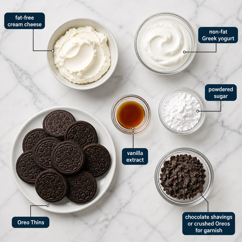 No-Bake Oreo Cheesecake Bites