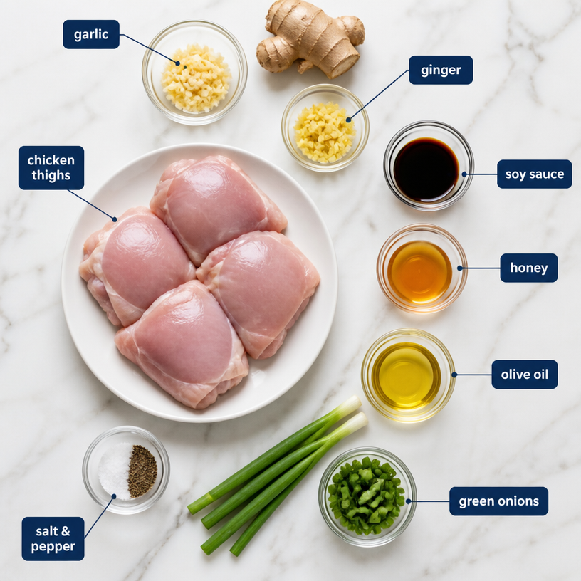 Best Ever Garlic Ginger Chicken