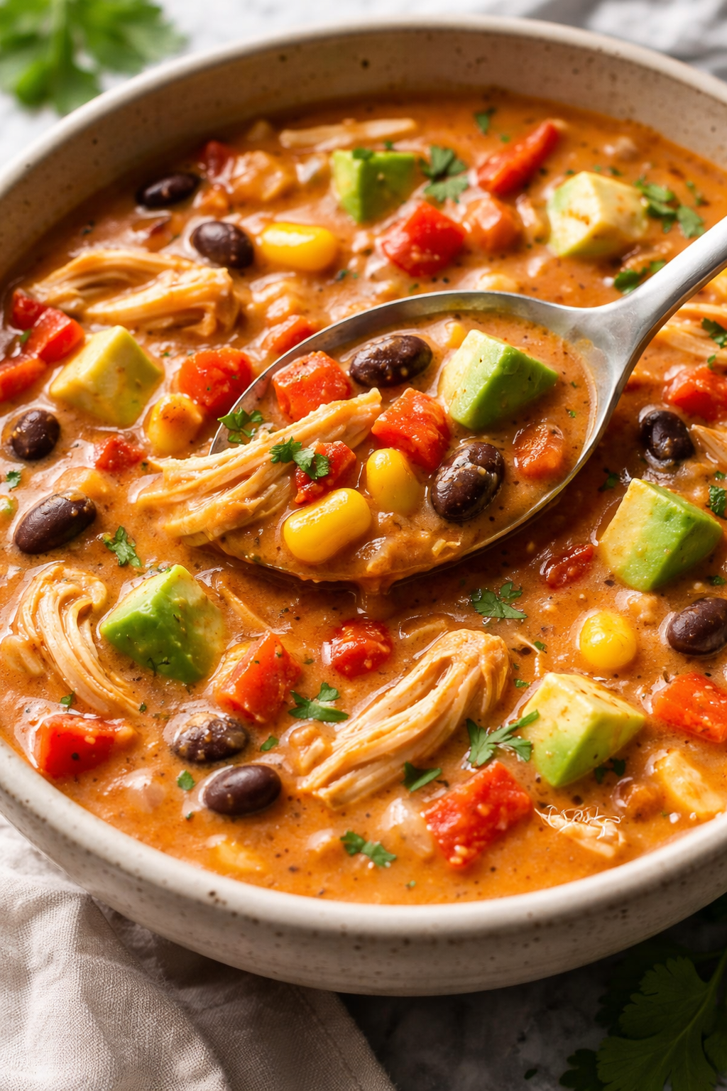 Chicken Enchilada Soup