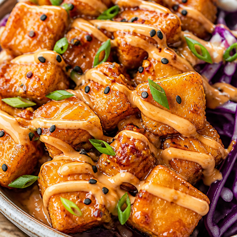 Air Fryer Bang Bang Tofu