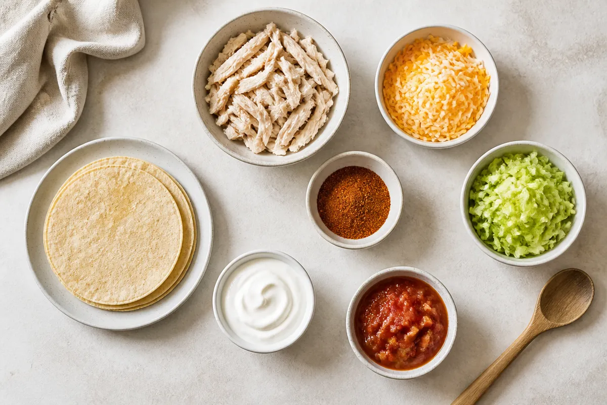 Mini Baked Chicken Tacos