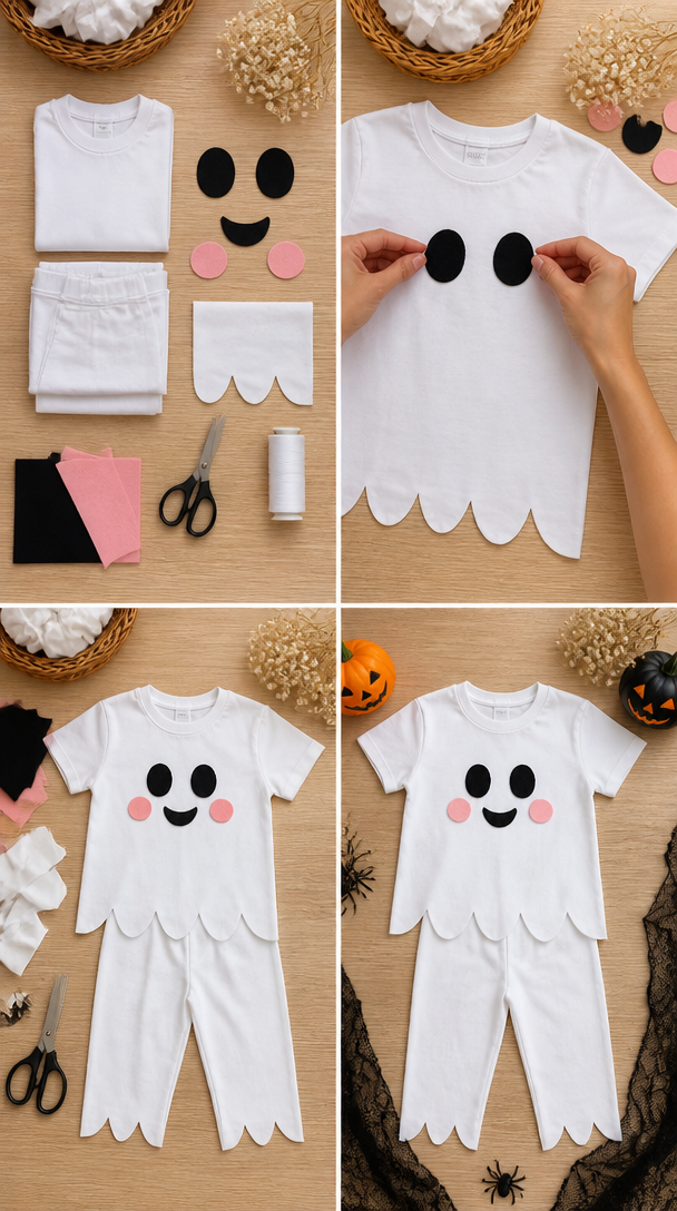 🎃 Easy DIY Halloween Costumes for Kids! 👻🦇🐈‍⬛🕷️

Halloween costumes don’t need to be expensive! These simple homemade ideas use basic clothes, cardboard, felt and craft supplies you may already h...