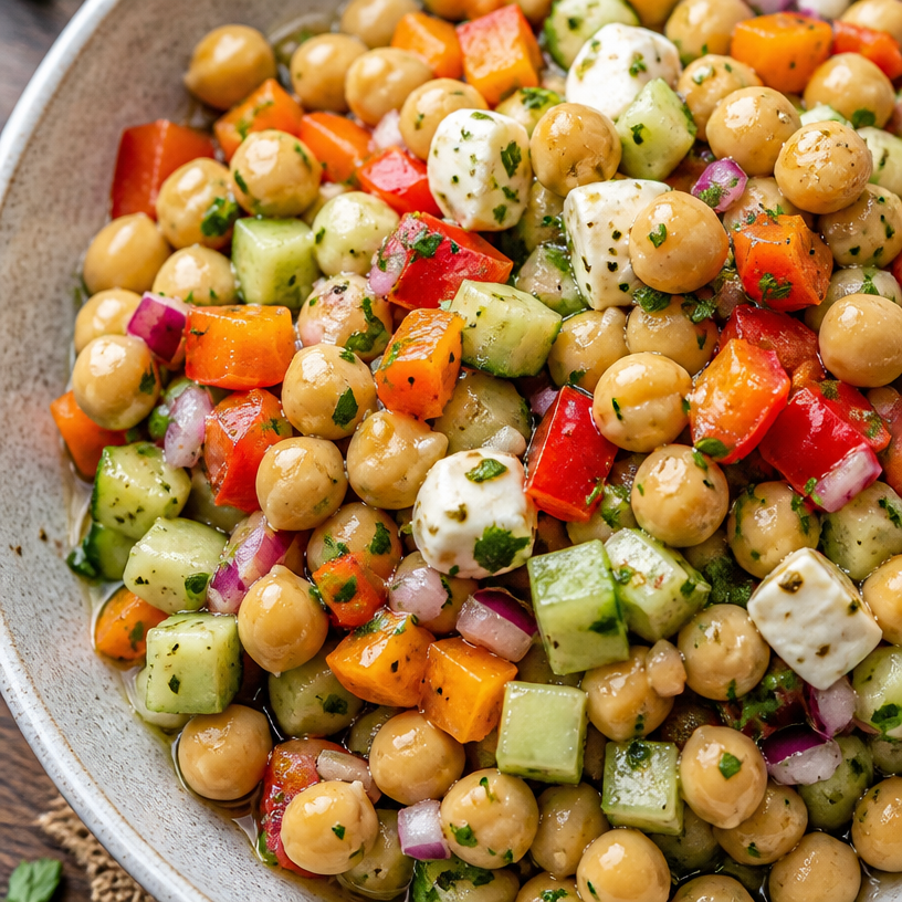 Healthy Chickpea Salad