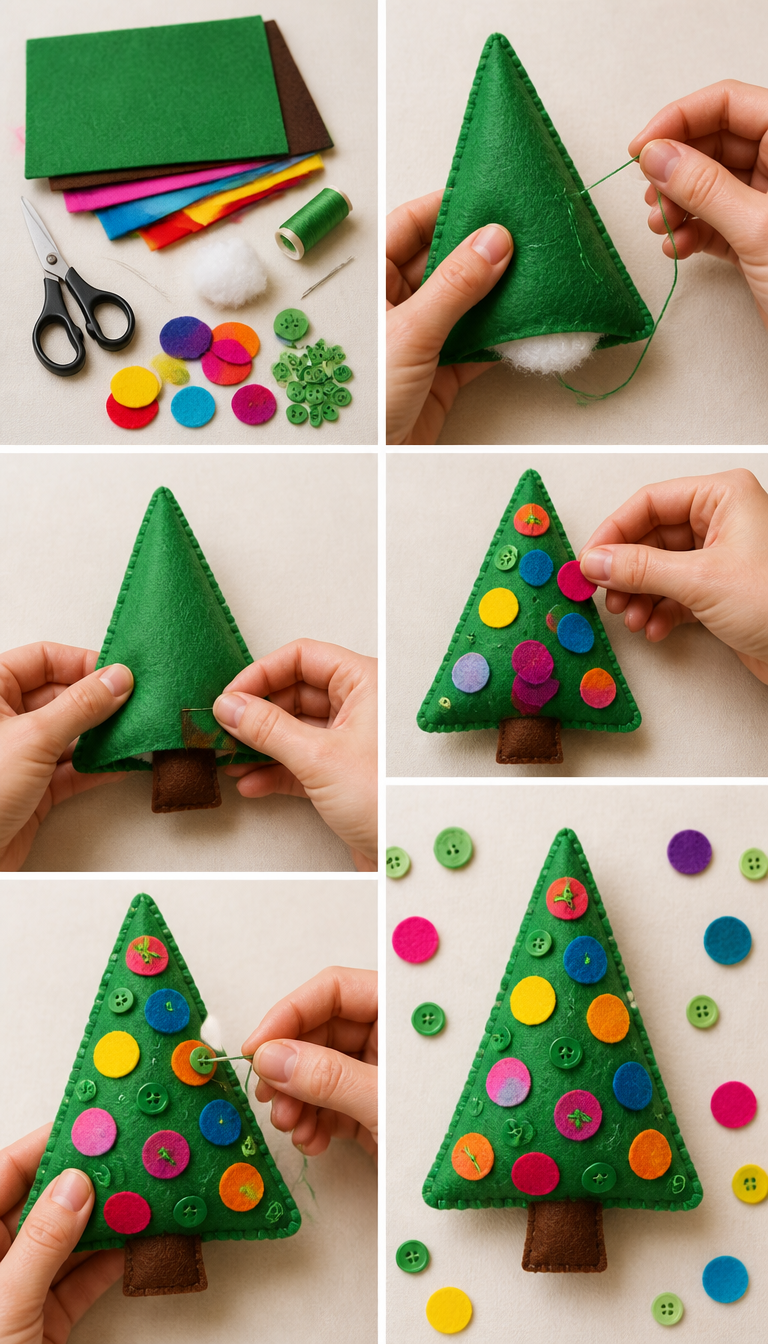 Button Christmas Tree