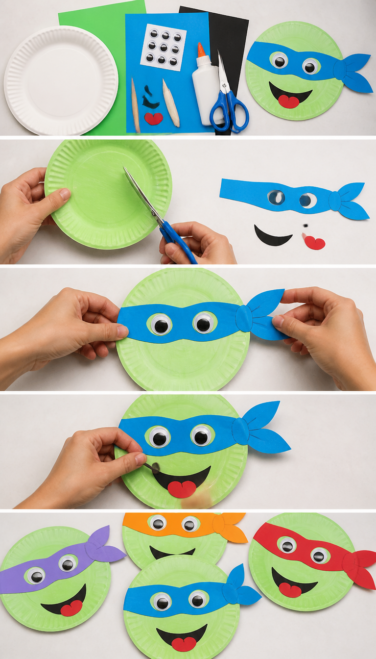 Coaster Mask Decoration
