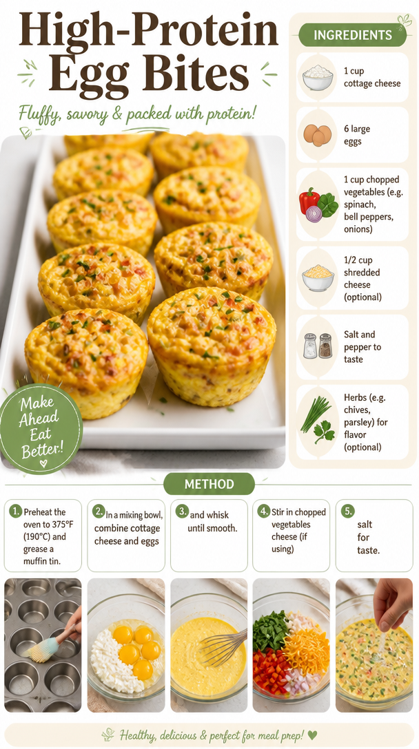 High-Protein Egg Bites