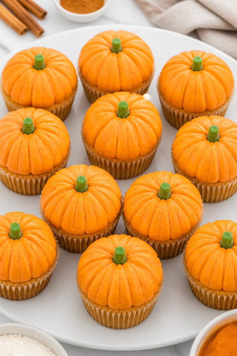 Pumpkin Patch Halloween Cupcake Recipe