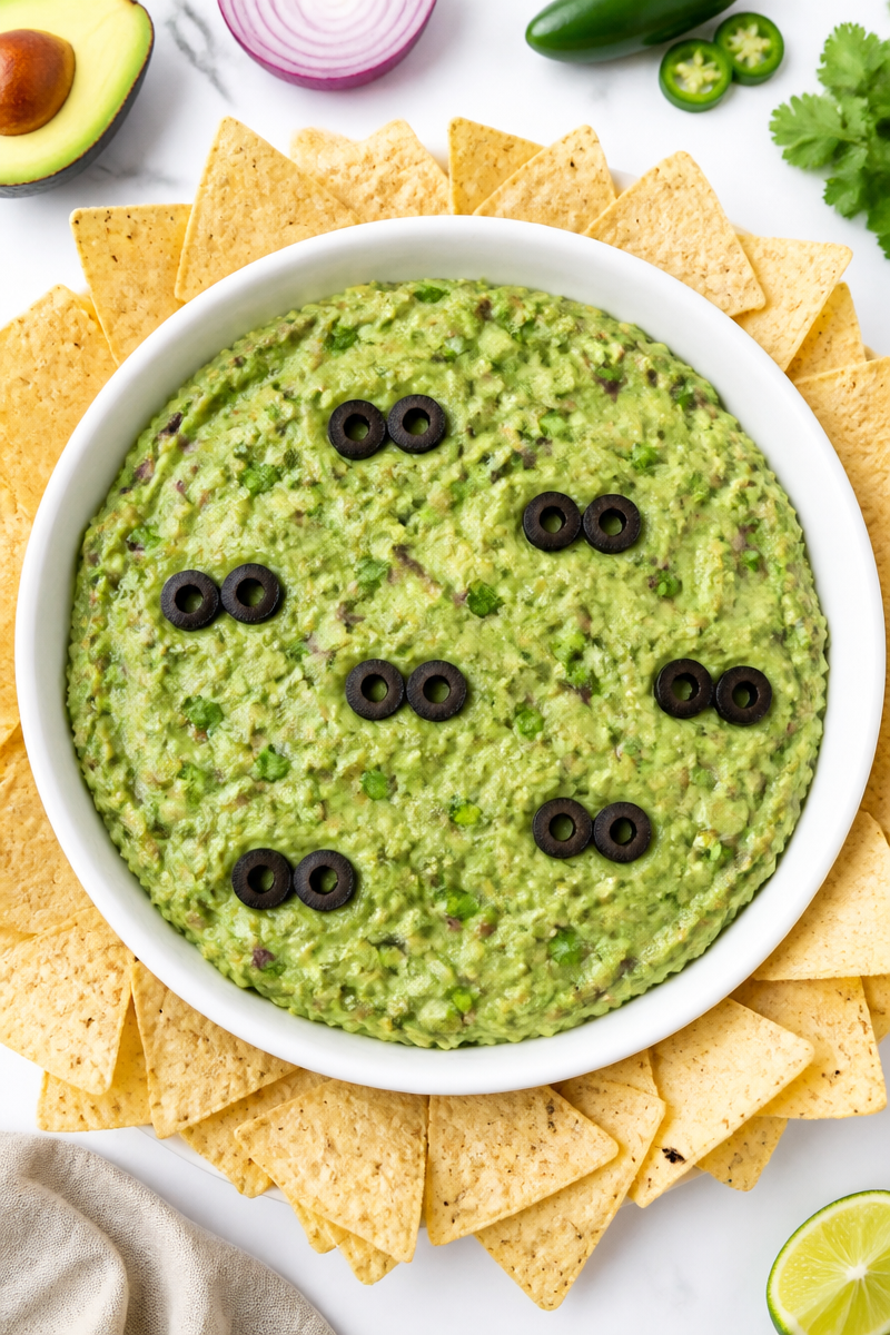 Monster Guacamole Halloween Dip Bowl