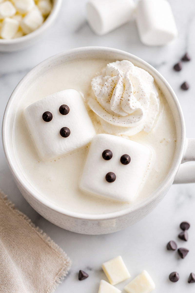Halloween Ghost White Hot Chocolate