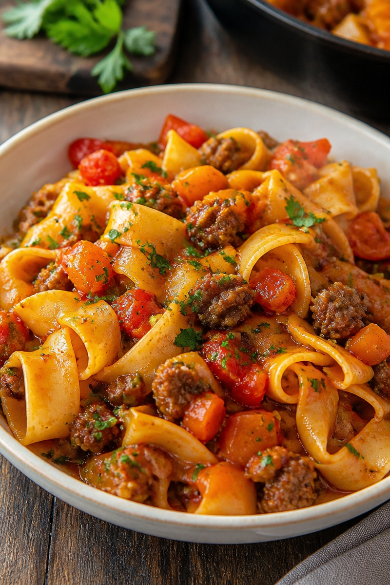 Italian Drunken Noodles