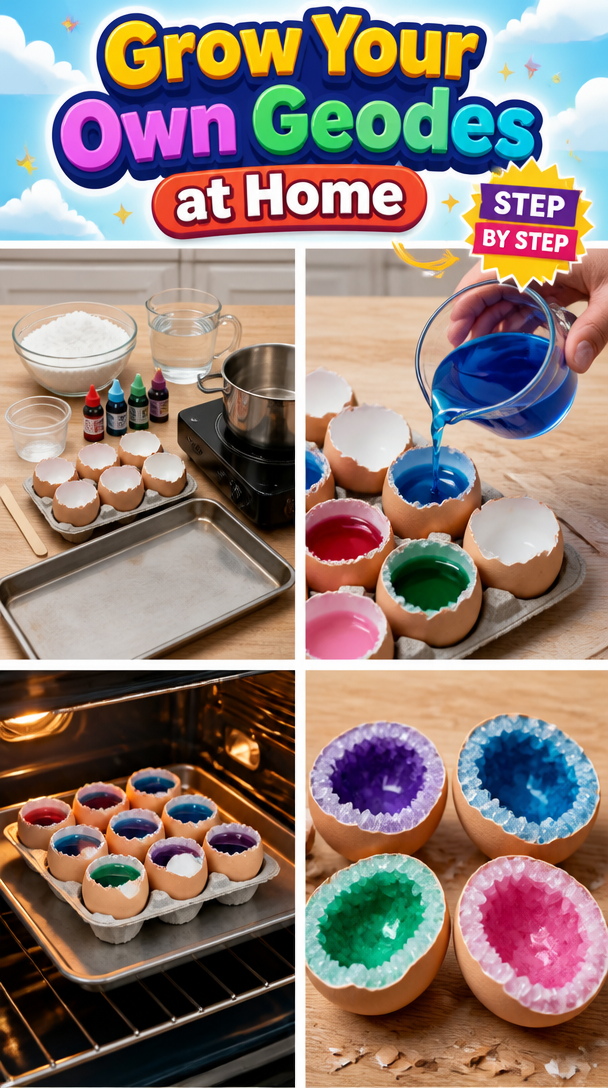 Grow Your Own Geodes