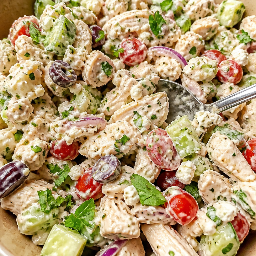 Creamy Greek Yogurt Chicken Salad Recipe
