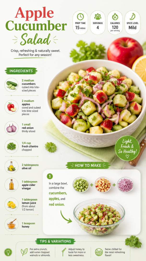 Apple Cucumber Salad Recipe