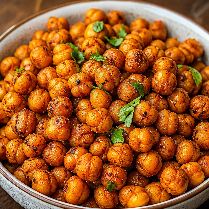 Spicy Roasted Chickpeas