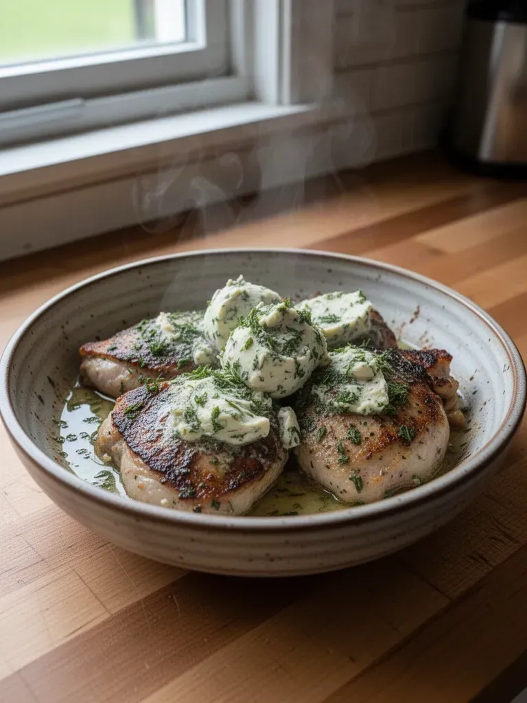 Garlic Herb Compound Butter
