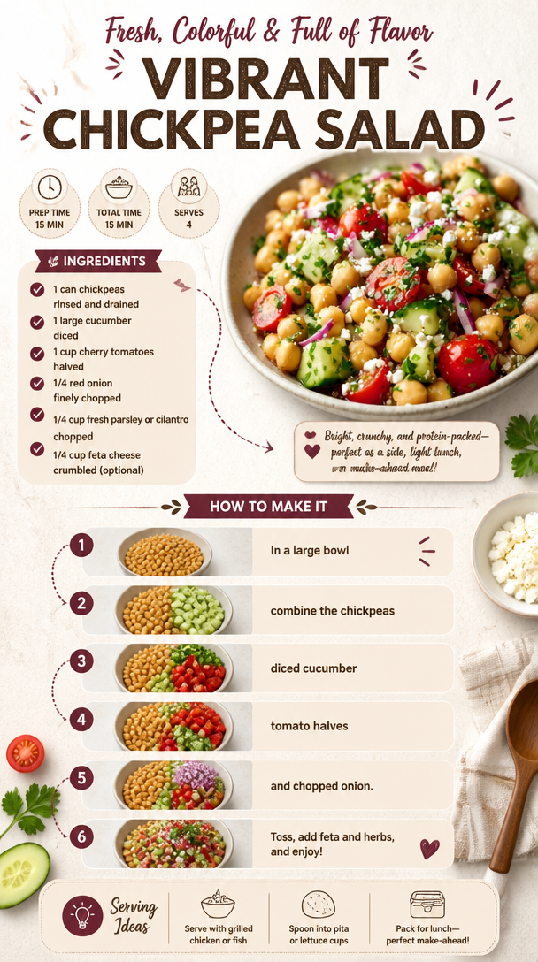Vibrant Chickpea Salad