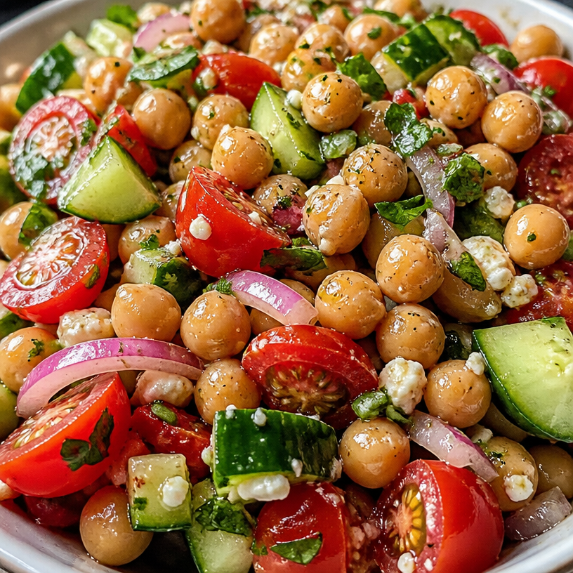 Vibrant Chickpea Salad