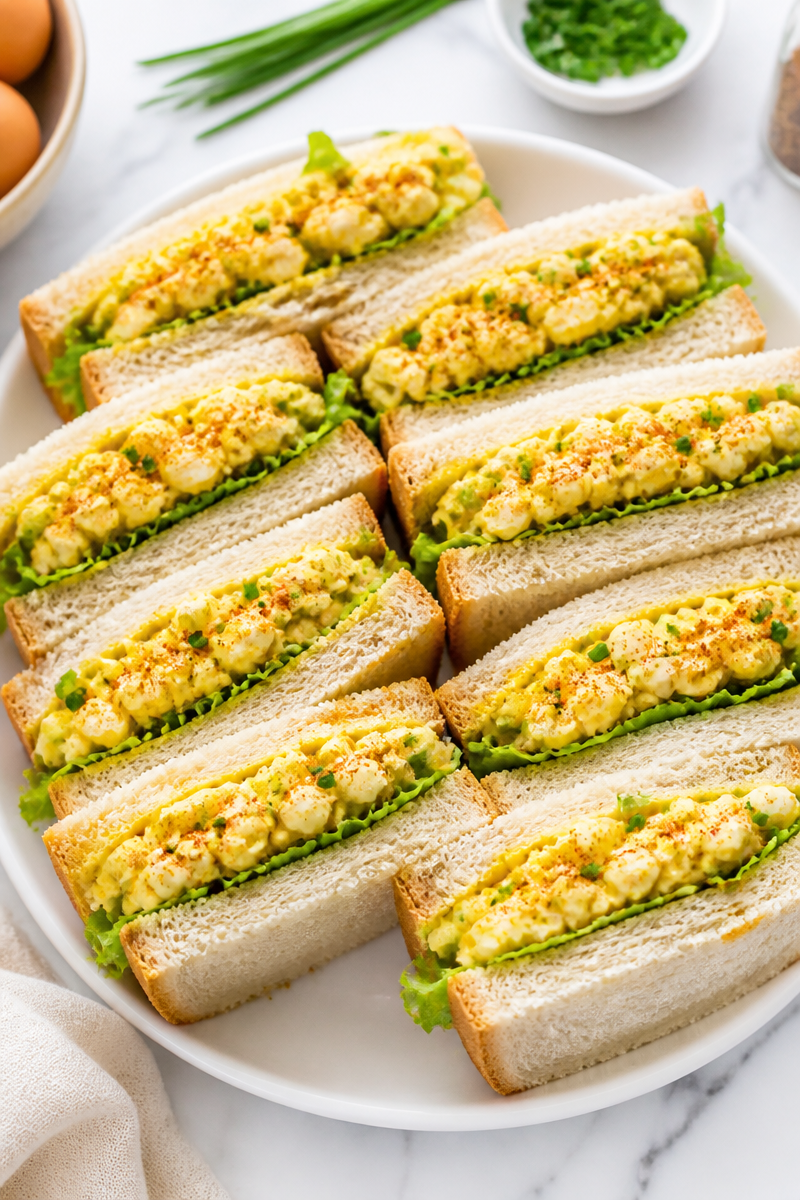 Classic Creamy Egg Salad Sandwich