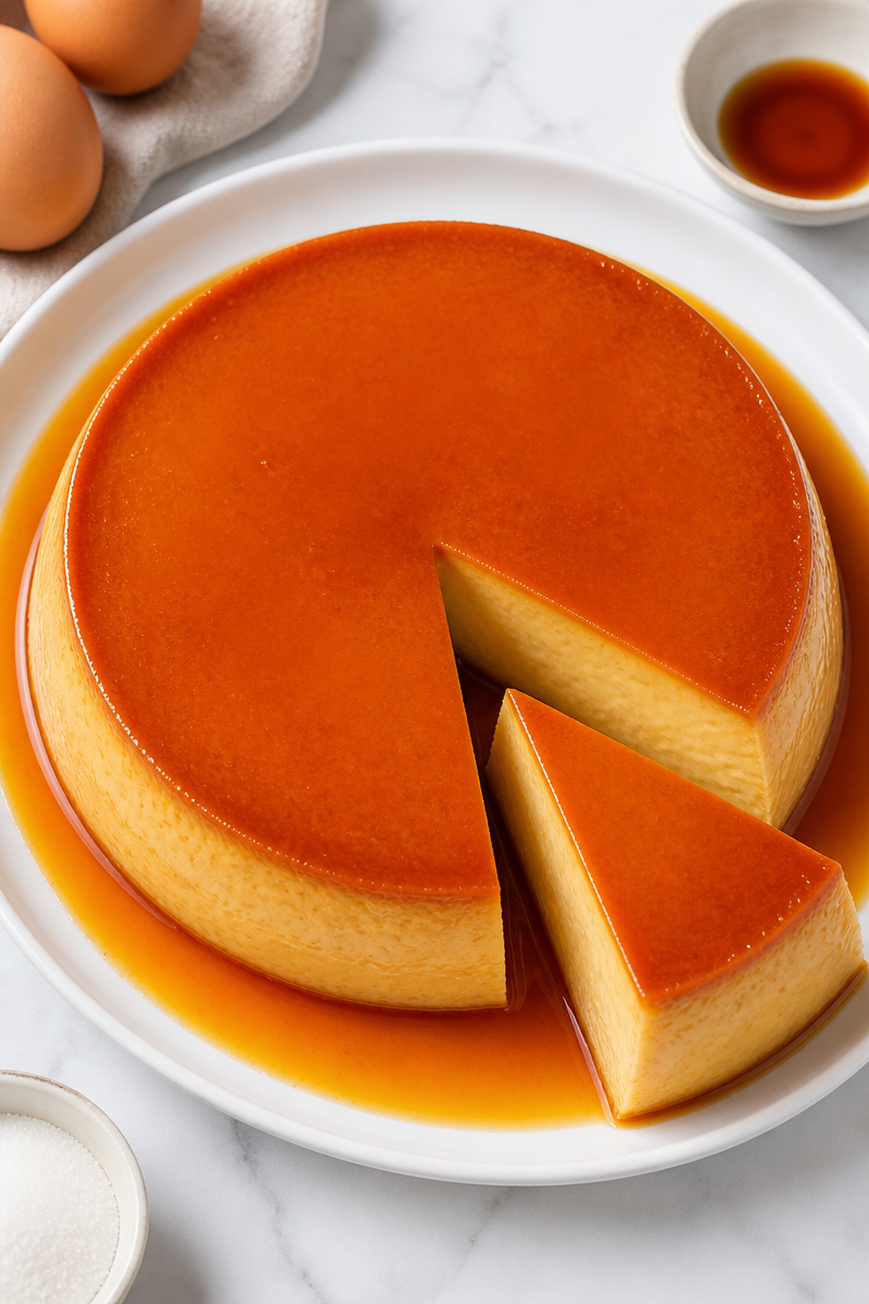 Classic Mexican Vanilla Flan Recipe