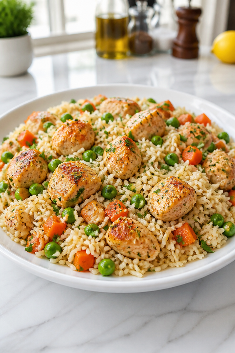 One-Pot Chicken and Rice Skillet