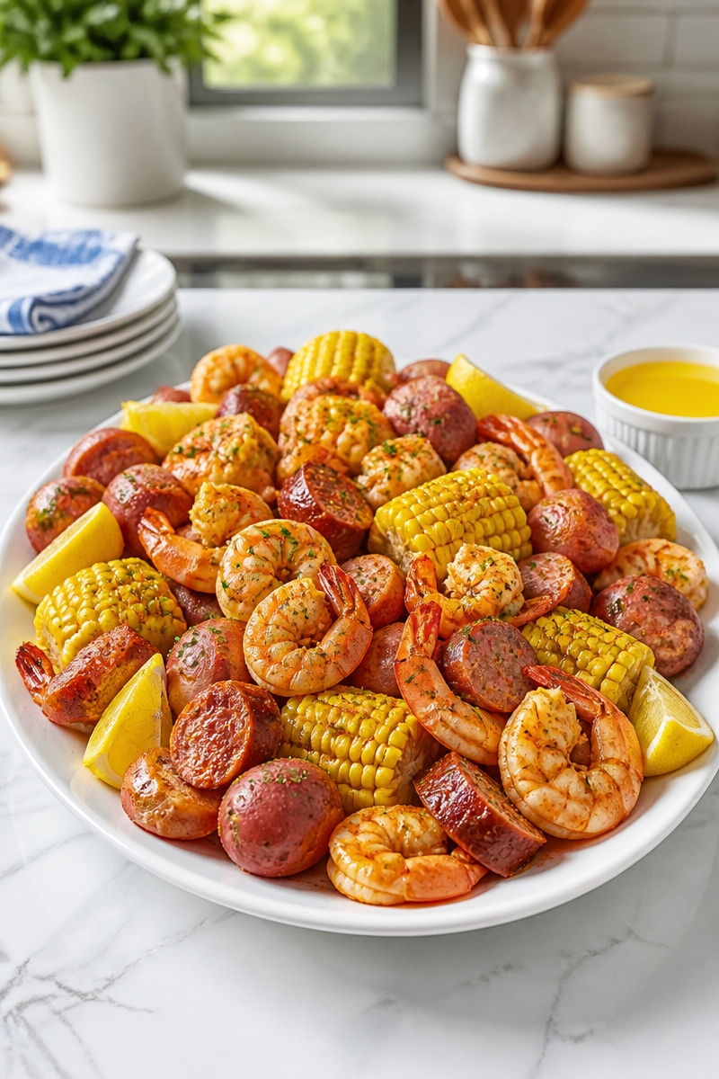 Southern-Style Shrimp and Sausage Boil
