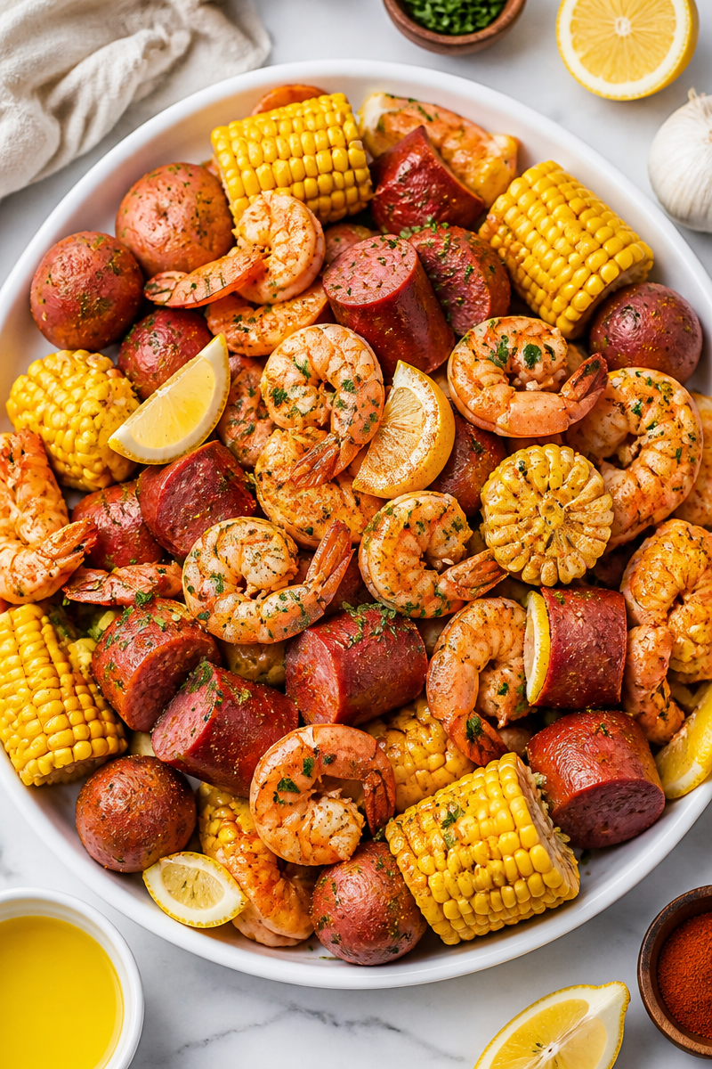 Southern-Style Shrimp and Sausage Boil