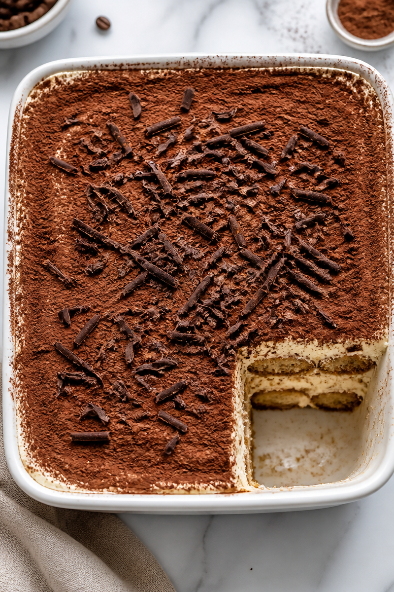Classic Italian Tiramisu Dessert Recipe