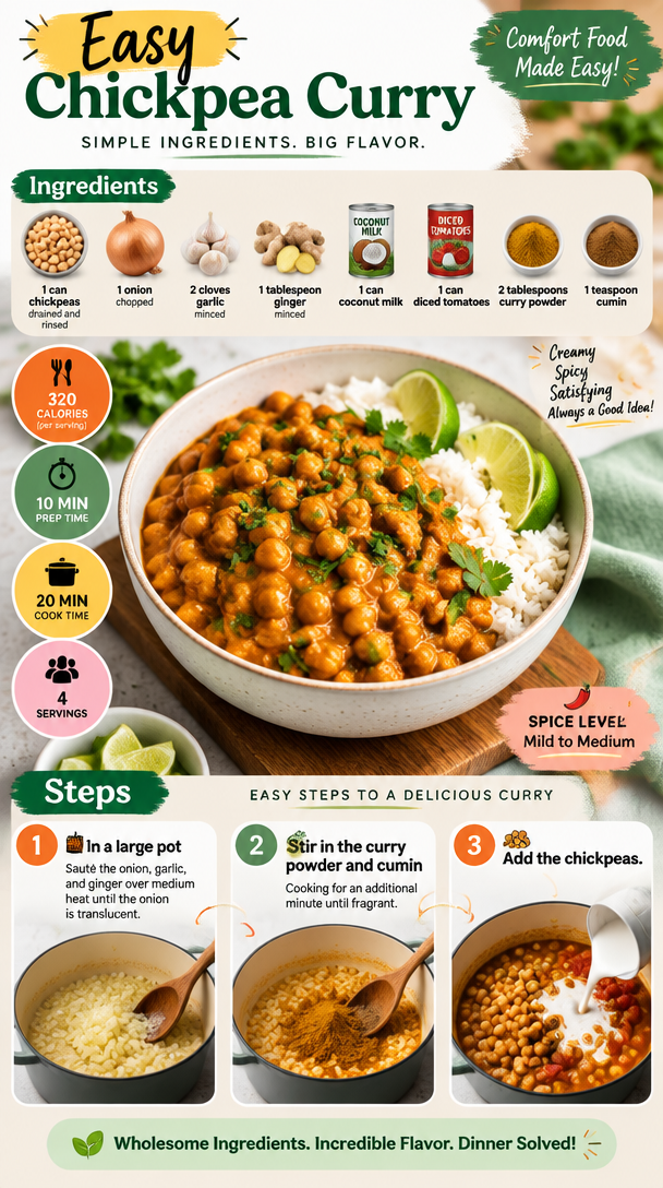 Easy Chickpea Curry