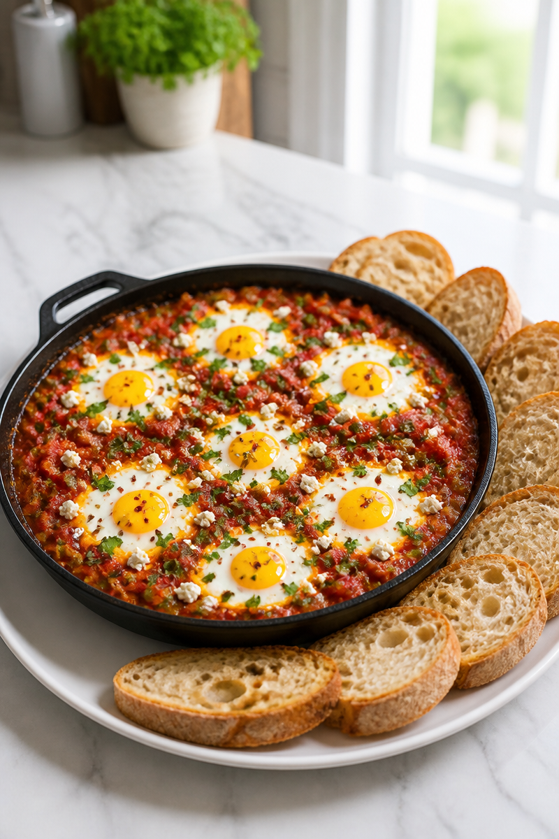 World Egg Day Shakshuka Skillet Breakfast