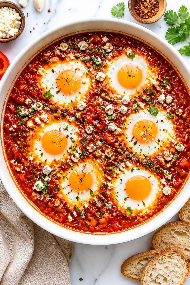 World Egg Day Shakshuka Skillet Breakfast