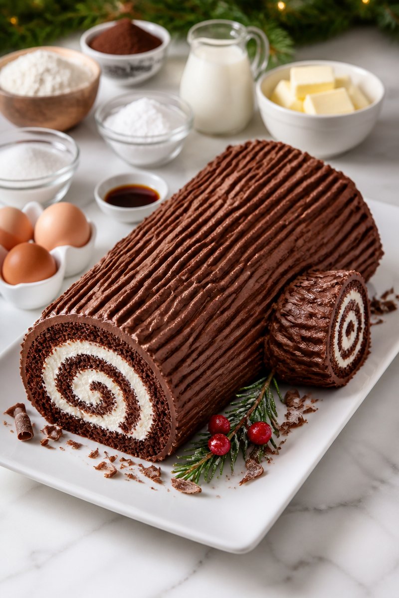 Best Yule Log Cake Chocolate