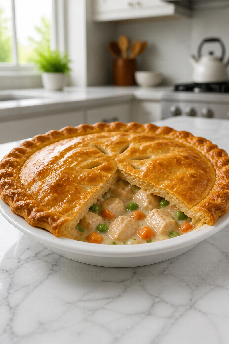 Chicken And Dumpling Pot Pie