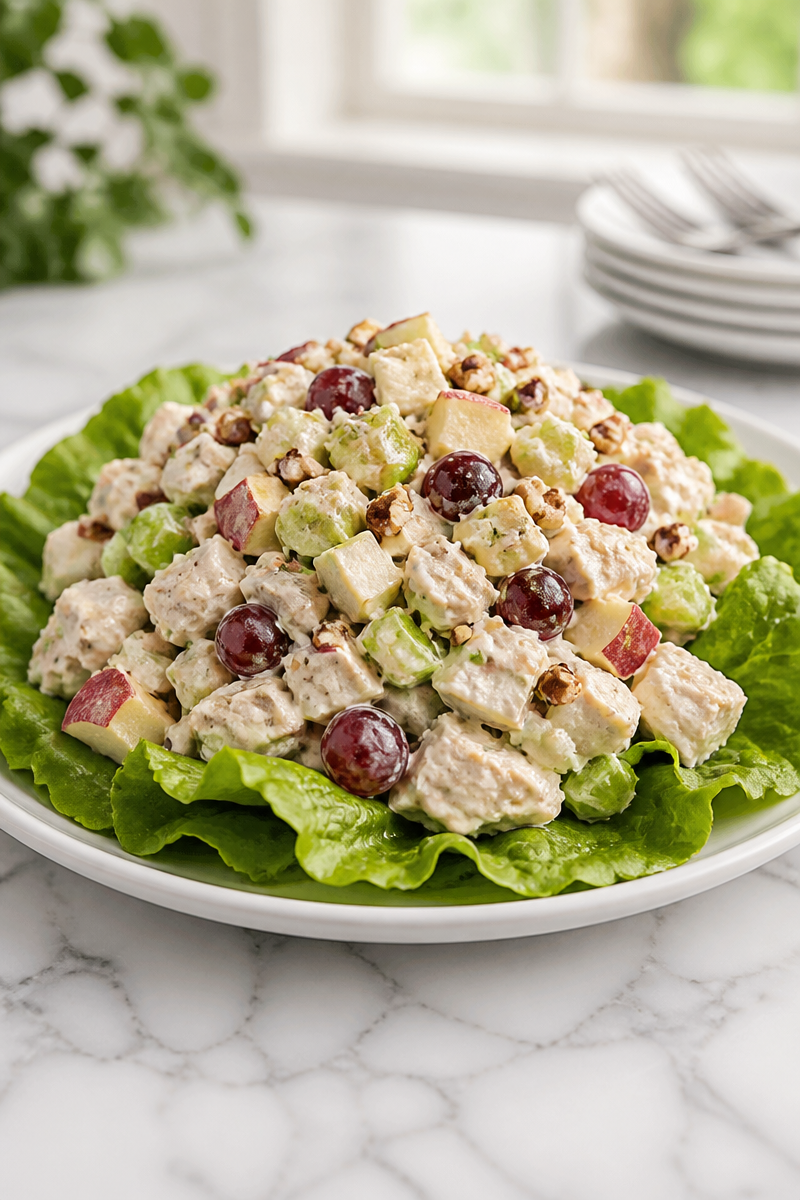 Waldorf Chicken Salad Apple Pecan