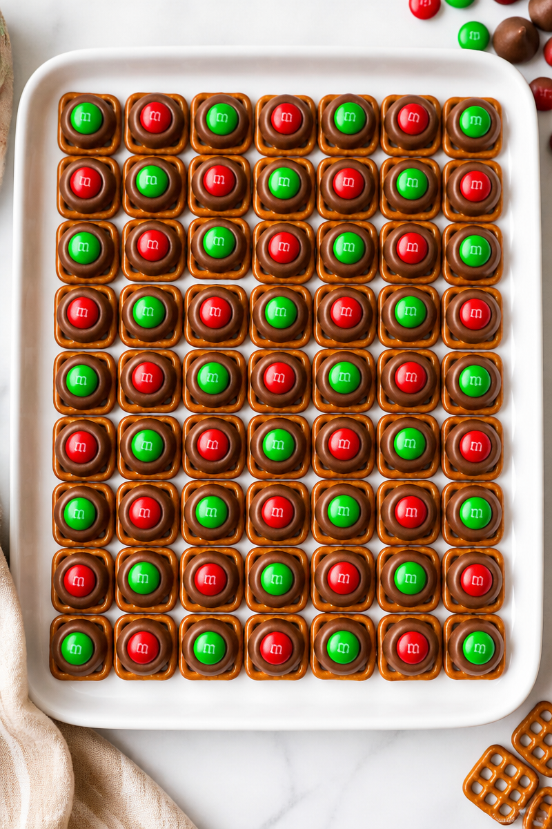 Fun Christmas Pretzel Hug Candy