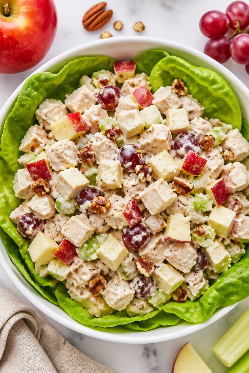 Waldorf Chicken Salad Apple Pecan