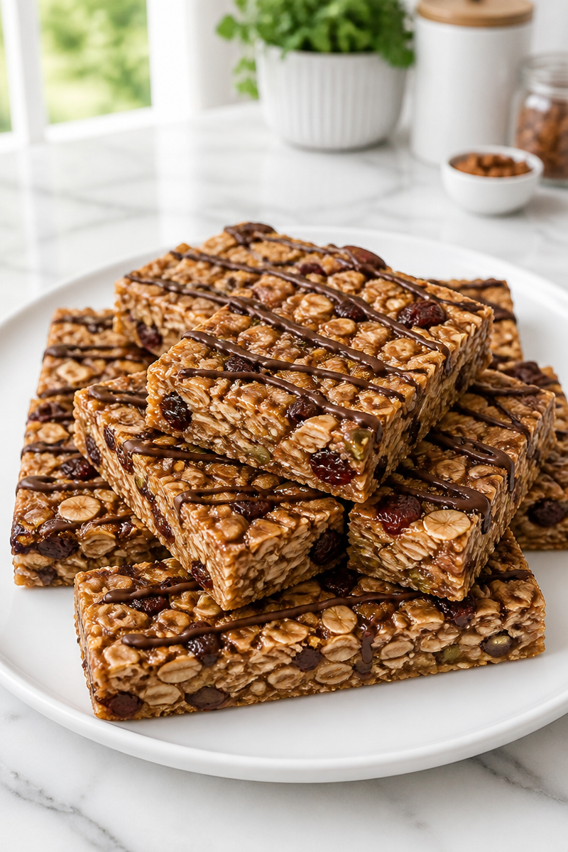 Homemade Maple Cinnamon Granola Bar