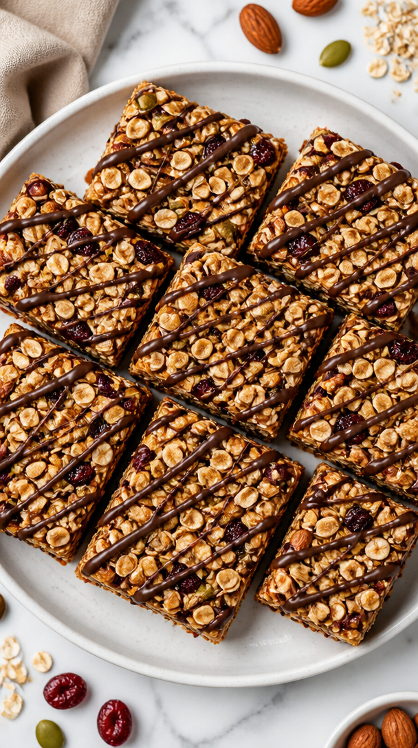 Homemade Maple Cinnamon Granola Bar