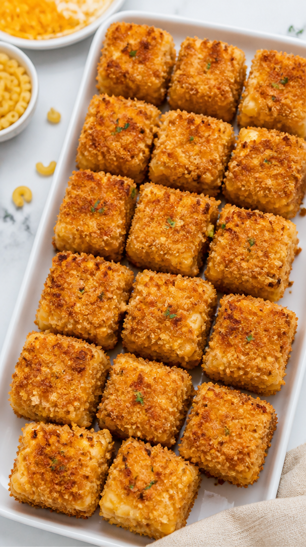 Baked Mac And Cheese Bites