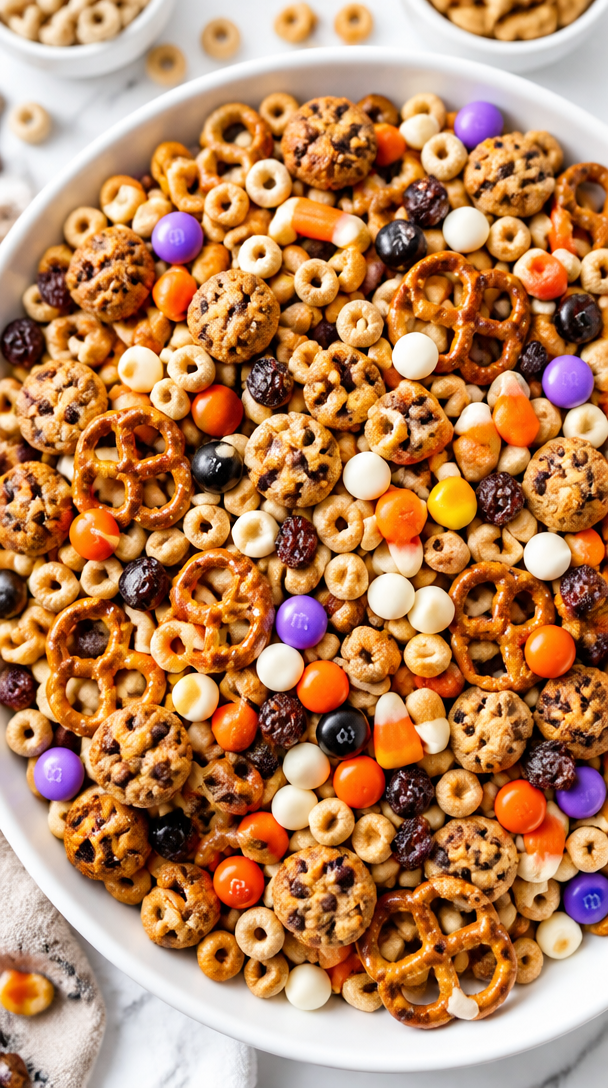Monster Cookie Halloween Trail Mix