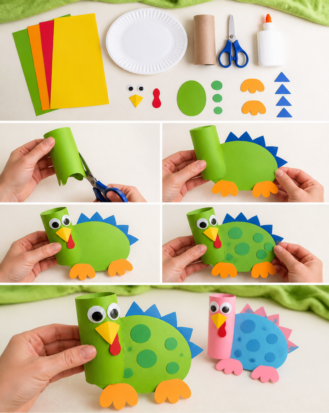 Dinosaur Turkey Disguise (Free Printable Template)
