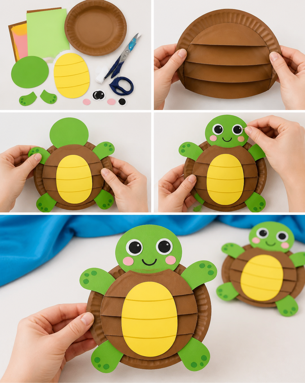 Turtle Turkey Disguise Craft For Kids (Free PDF Template)