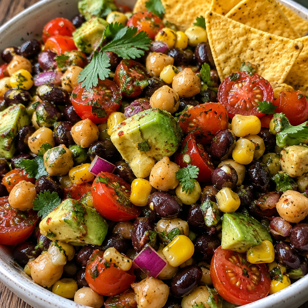 Chili Lime Bean Salad