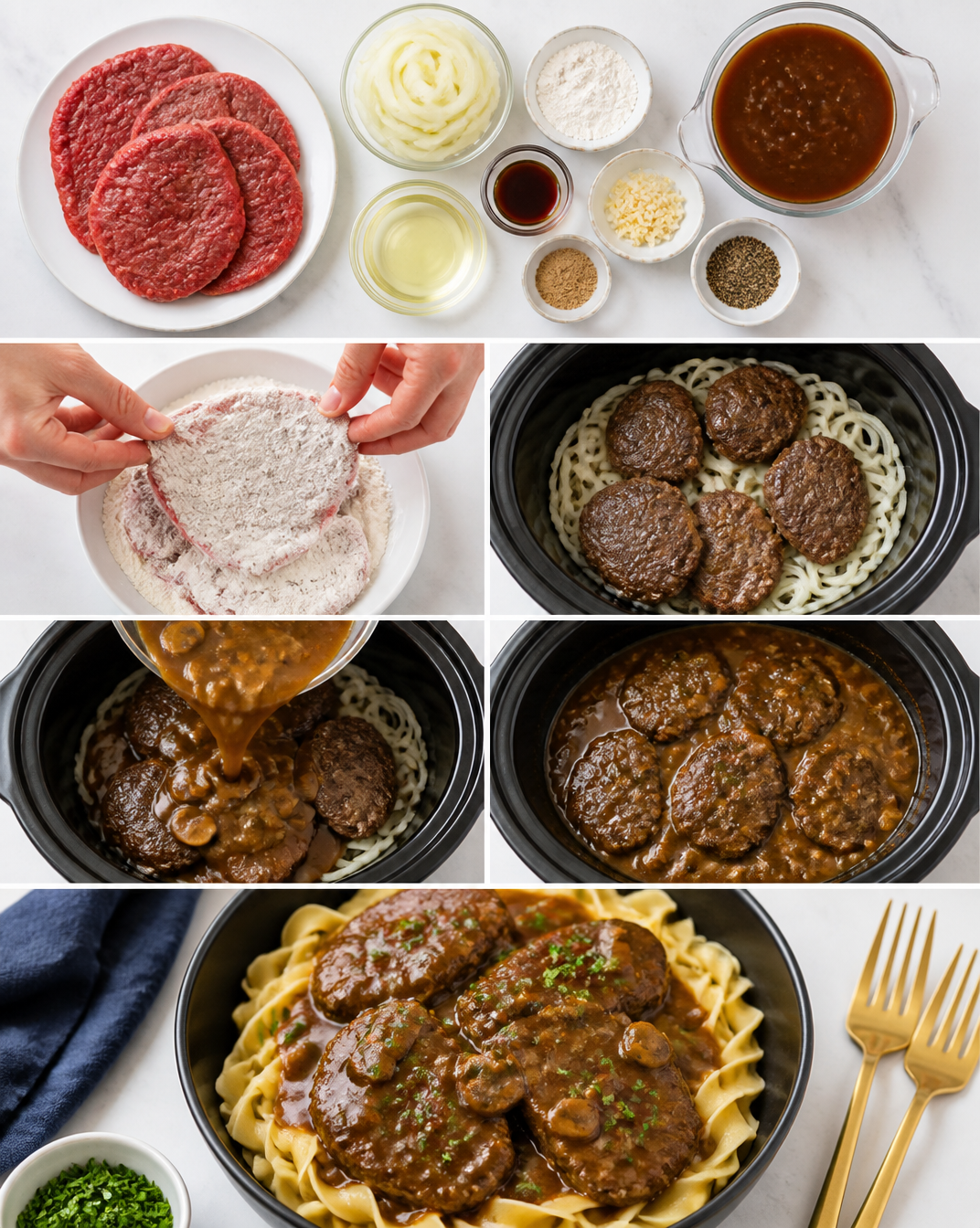 Slow Cooker Cube Steak