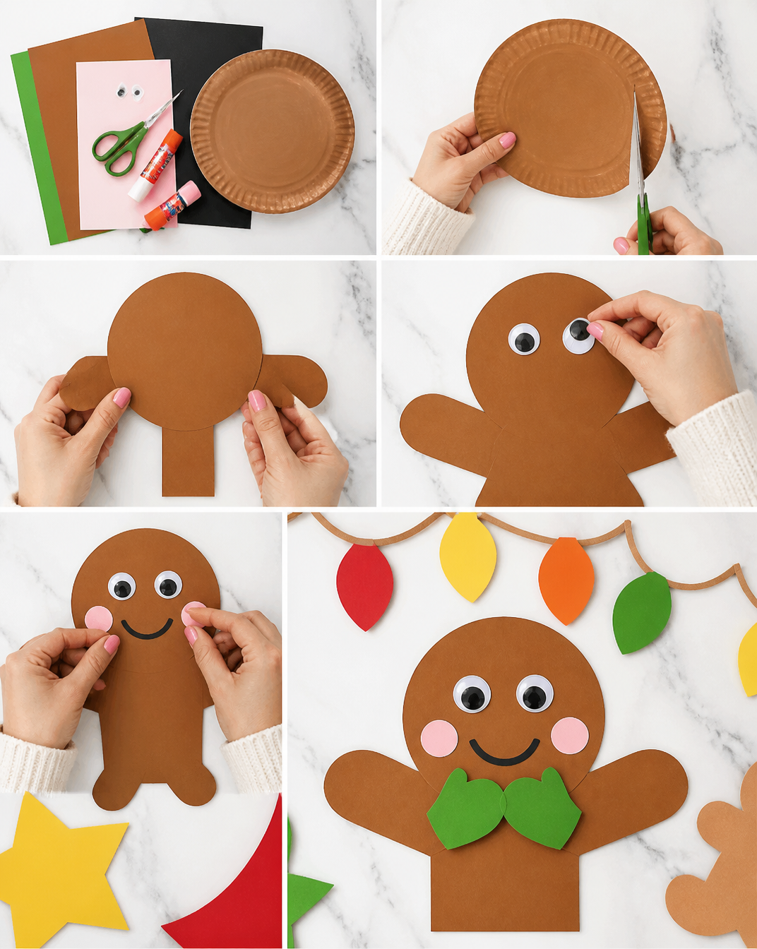 Printable Gingerbread Man Craft - This Tiny Blue House