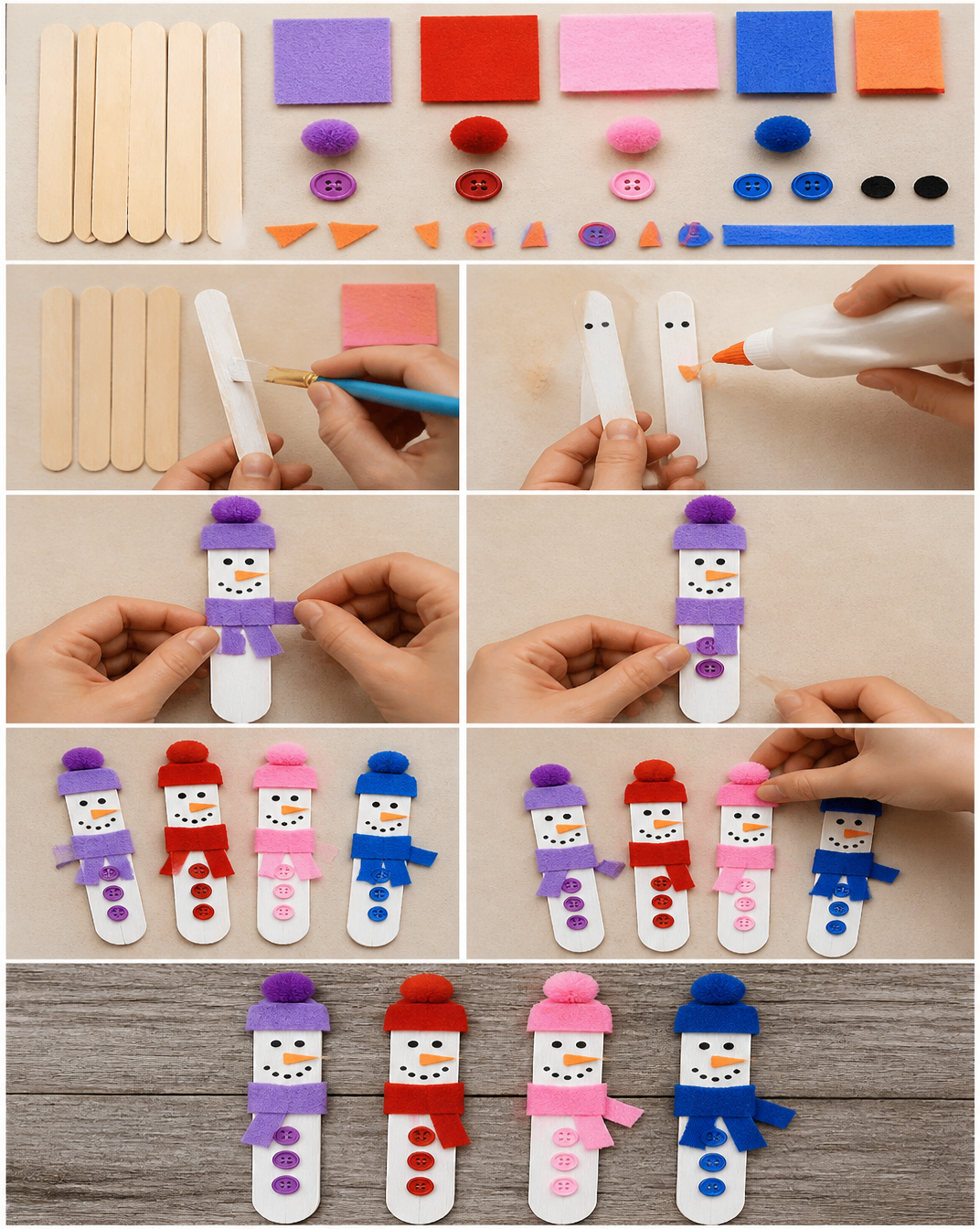 Snowman Crafts For Kids: A DIY Snowman Christmas Ornament
