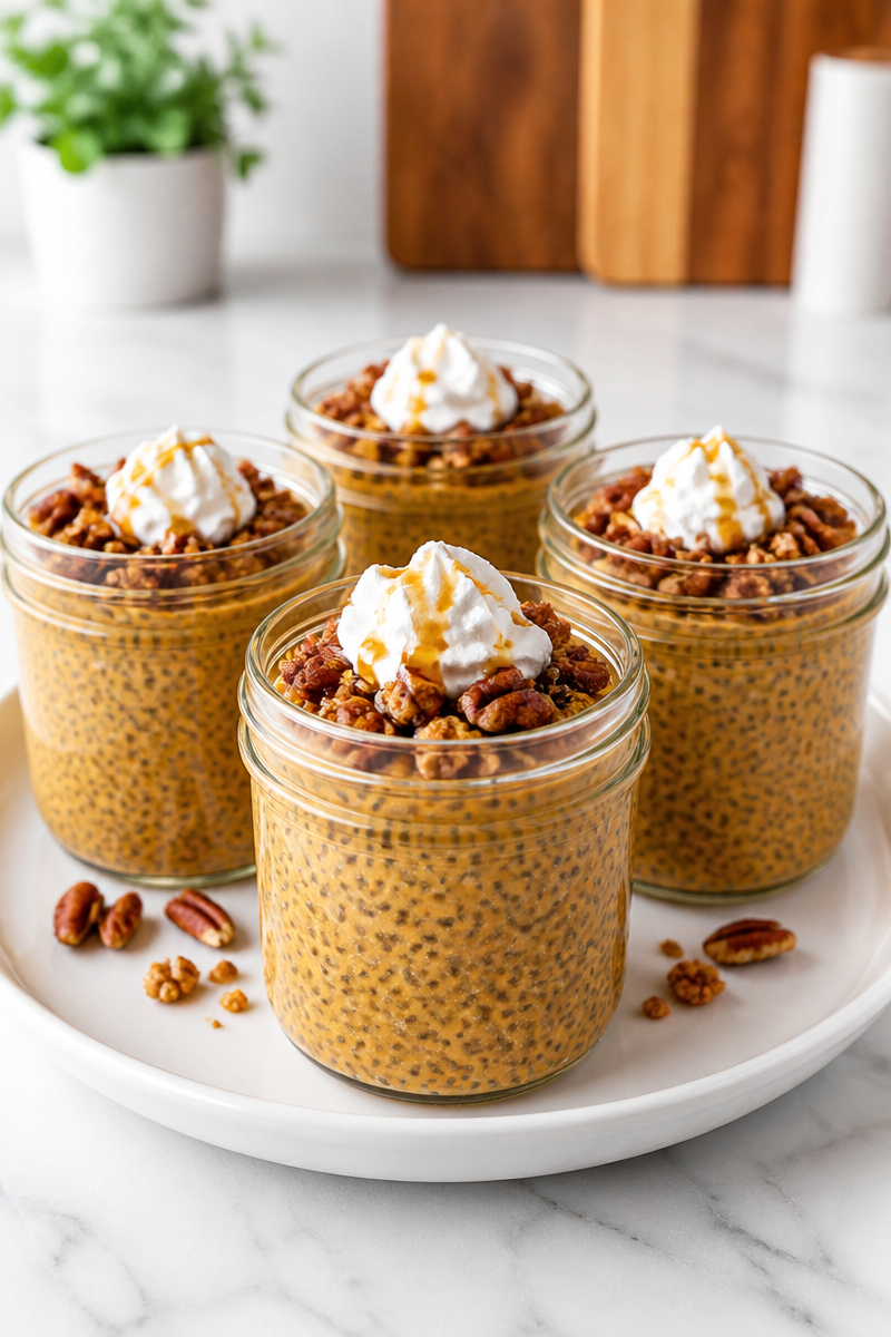 Overnight Pumpkin Chia Seed Pudding
