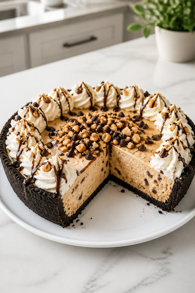 No Bake Peanut Butter Pie