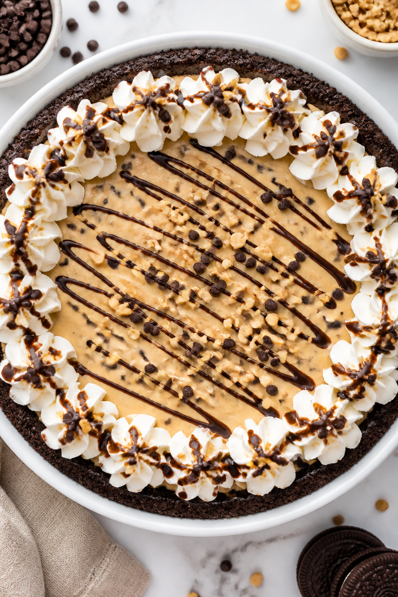 No Bake Peanut Butter Pie